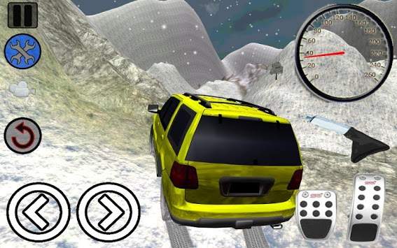 4x4 Winter Off-Road Driving 3D screenshot 3