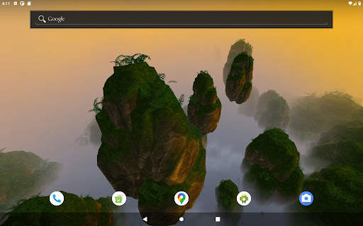 Floating Islands 3D Wallpaper screenshot 7