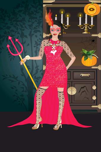 Halloween Girl Dress Up Game screenshot 5