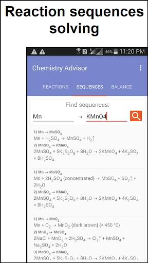 Chemistry Advisor screenshot 3