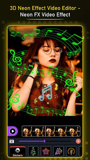 3D Neon Effect Video Editor : Neon FX Video Effect screenshot 7