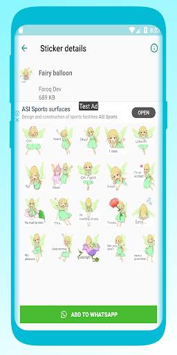 Funny Girl Stickers for WhatsApp screenshot 5