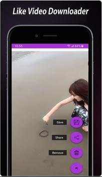Like Video Downloader screenshot 1