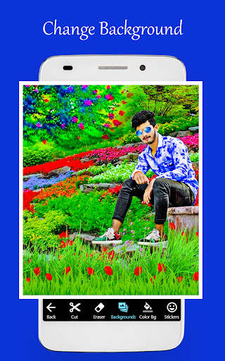 Garden photo editor and frames screenshot 3
