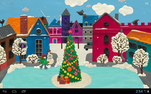 Winter town Live wallpaper HD screenshot 13