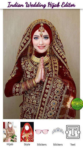 Indian Wedding Hijab Editor 3 تصوير الشاشة