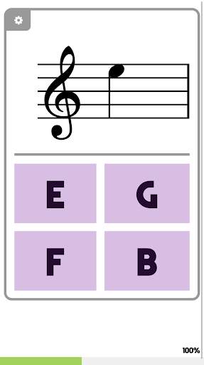 Music Note Flash Card Quiz screenshot 1