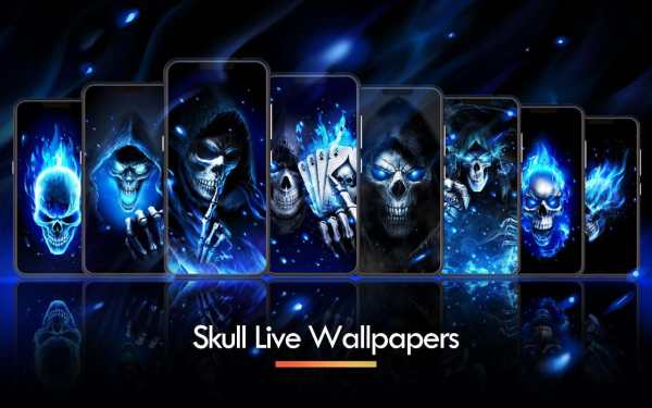 Flaming Grim Reaper Live Wallpaper screenshot 5