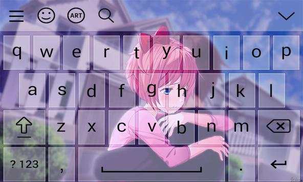 Doki Doki Literature Club Keyboard screenshot 3