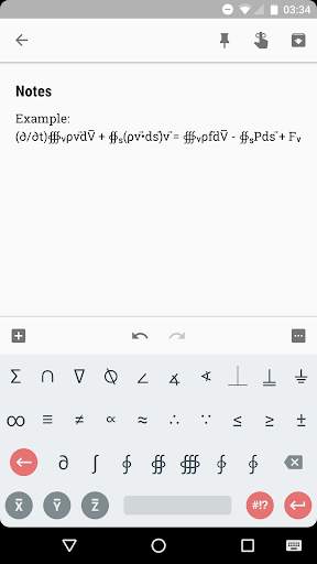 Engineering Keyboard screenshot 1