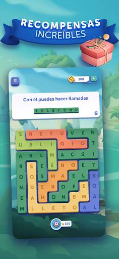 Word Lanes Search: Búsqueda de palabras screenshot 3