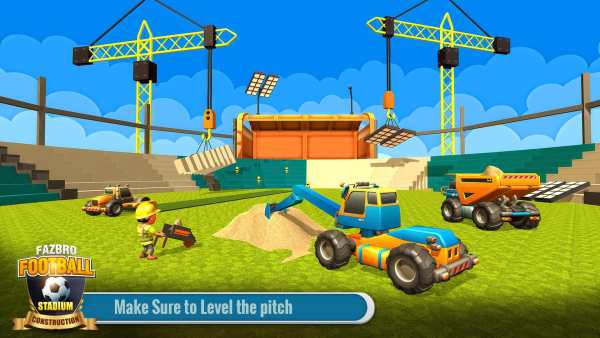 Football Stadium Builder Construction Crane Game screenshot 6