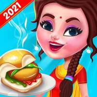 Indian Food Truck Game - Cooking & Restaurant Game logo