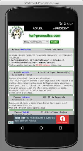 Turf pronostics & partants pmu screenshot 3