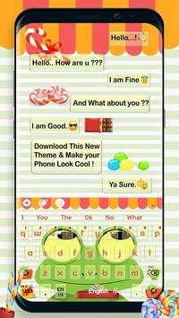 Candy Frog Keyboard Theme🐸 screenshot 2