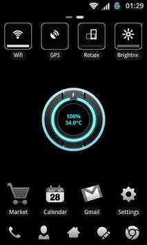Steel Theme GO Launcher EX screenshot 2