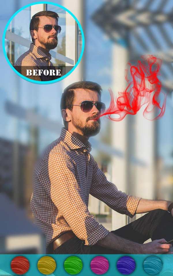 Smoke Effect Photo Editor screenshot 12