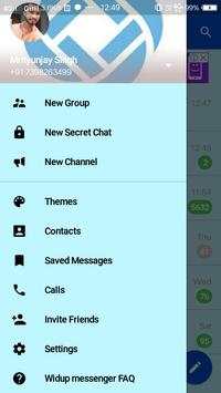 Widup messenger screenshot 1