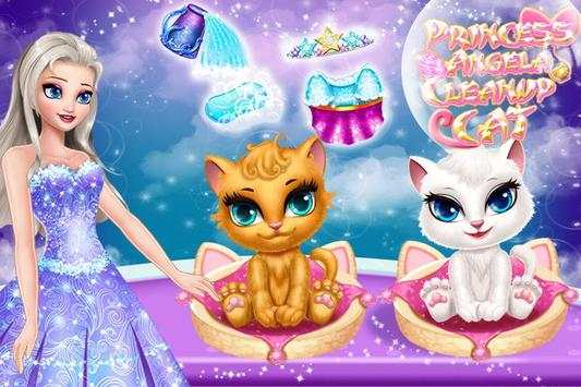 Princess Angela Clean up Cat 2 screenshot 1