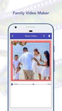 Family Photo To Video Maker With Song screenshot 4