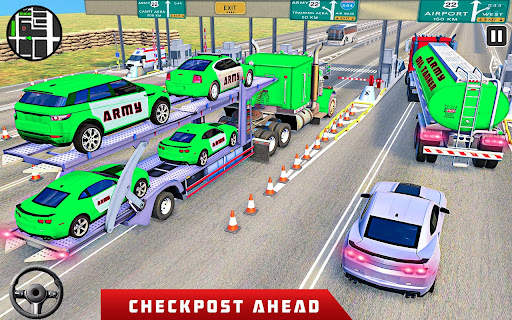 Army Vehicles Transport Truck screenshot 3