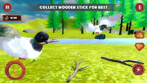 Flying Bird pigeon Games screenshot 1