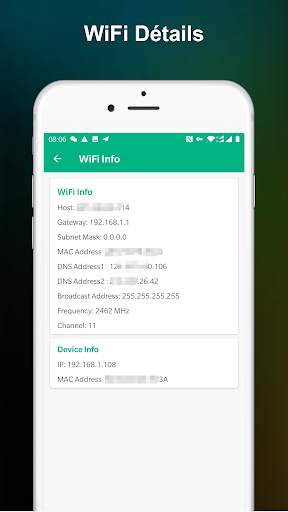 Test du signal WiFi screenshot 3