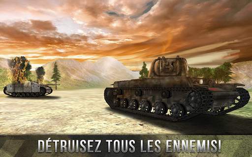 Tank Battle 3D: World War II screenshot 4