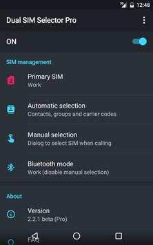 Dual SIM Selector скриншот 10