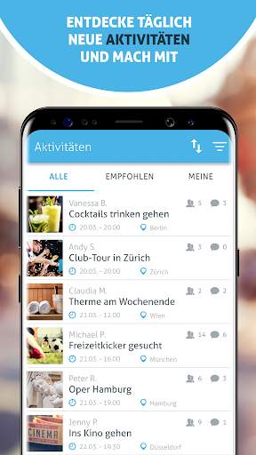 Spontacts: Events, Aktivitäten & Veranstaltungen screenshot 2