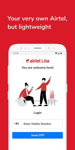 Airtel Thanks Lite | Recharge & Data Balance 1 تصوير الشاشة