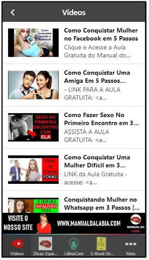 Manual da Lábia screenshot 2