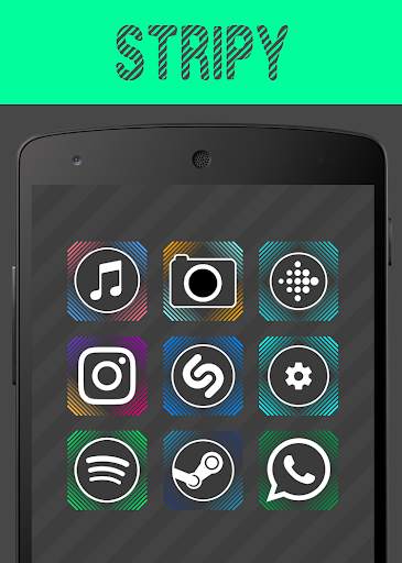 Stripy Icon Pack screenshot 1