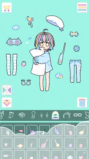 Pastel Girl : Game Berdandan screenshot 6