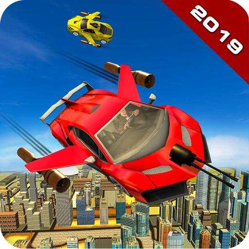 Futuristic Flying Car Shooting: Real Auto Combat 1.2