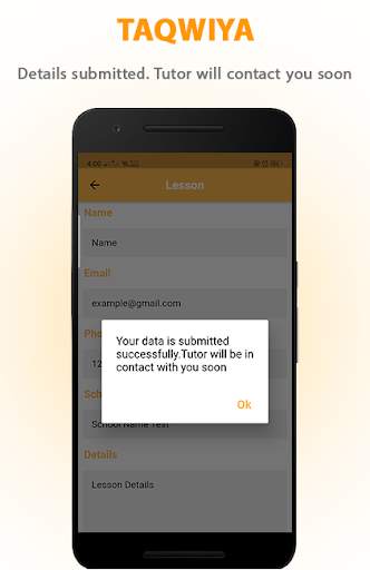 TAQWIYA- My Tutor app for Android screenshot 4
