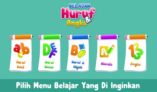 Belajar Huruf   Angka Tk Paud скриншот 9