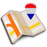 Map of Luxembourg offline logo