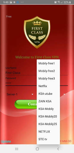 First Class VPN screenshot 2