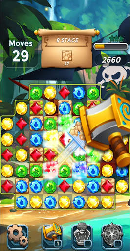 Jewels Pirate screenshot 1