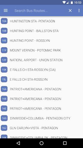 DC Metro and Bus screenshot 5