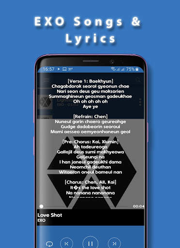 EXO Offline Songs & Lyrics screenshot 3