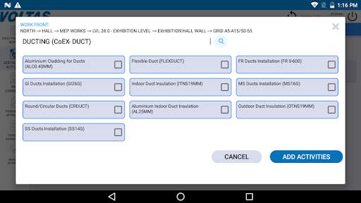 Voltas Foreman screenshot 3