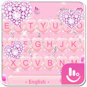 Pink Diamond Heart icon