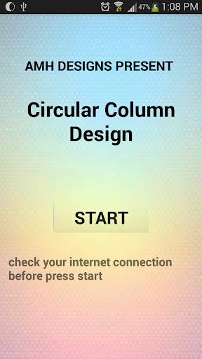 Circular Column Design screenshot 1