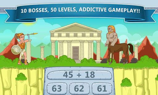 Math Games - Zeus vs. Monsters screenshot 5