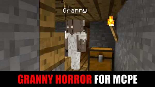 Granny horror map for Minecraft screenshot 2