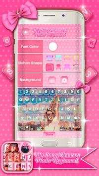 My Sweet Selfie Photo Keyboard screenshot 1