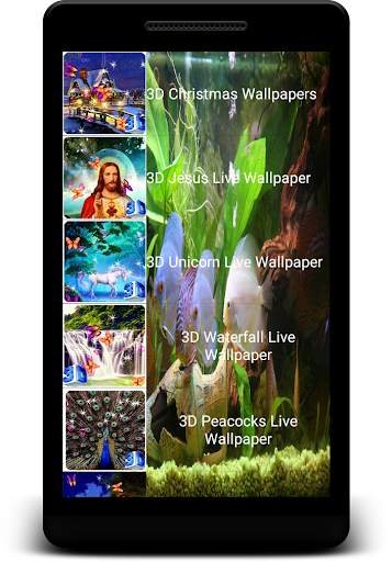 Discus Aquarium Live Wallpaper screenshot 3