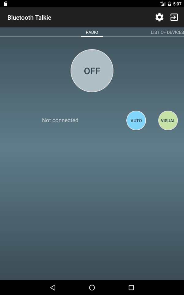 BluetoothTalkie screenshot 13